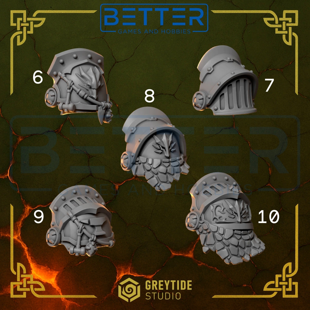 Shoulder pads 2 - Anvil Wardens for 2nd Born Marines