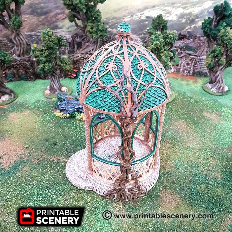 Shrine of Solace - (28, 15 or 10mm scale) - Wood Elven