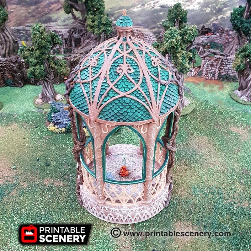 Shrine of Solace - (28, 15 or 10mm scale) - Wood Elven