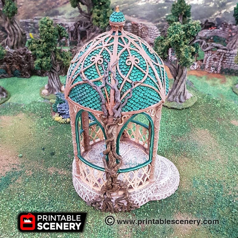 Shrine of Solace - (28, 15 or 10mm scale) - Wood Elven