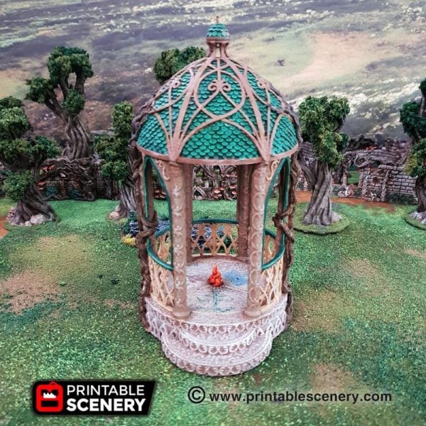 Shrine of Solace - (28, 15 or 10mm scale) - Wood Elven