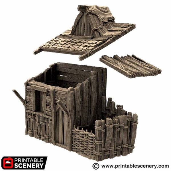 Small Shanty - (28, or 15mm scale) - King and Country