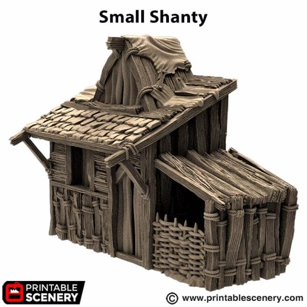 Small Shanty - (28, or 15mm scale) - King and Country
