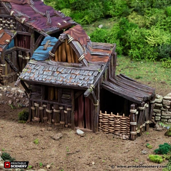 Small Shanty - (28, or 15mm scale) - King and Country