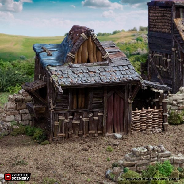 Small Shanty - (28, or 15mm scale) - King and Country