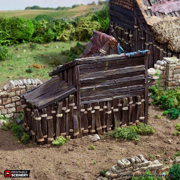 Small Shanty - (28, or 15mm scale) - King and Country