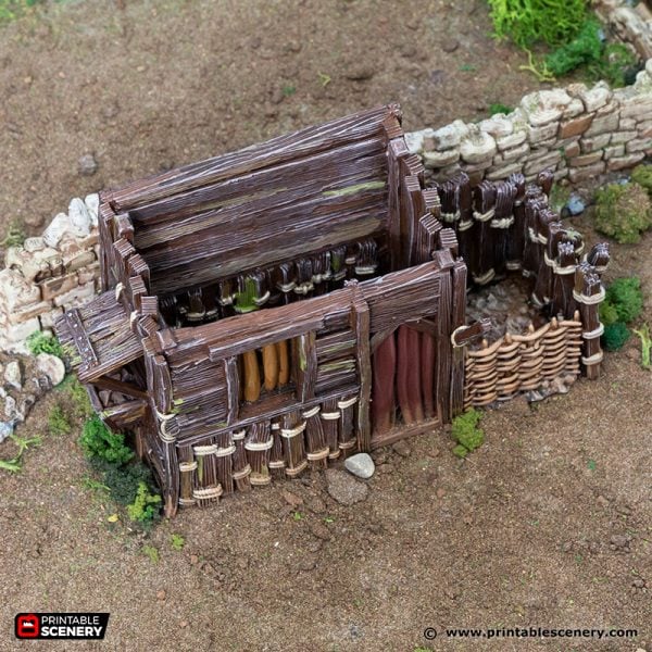 Small Shanty - (28, or 15mm scale) - King and Country