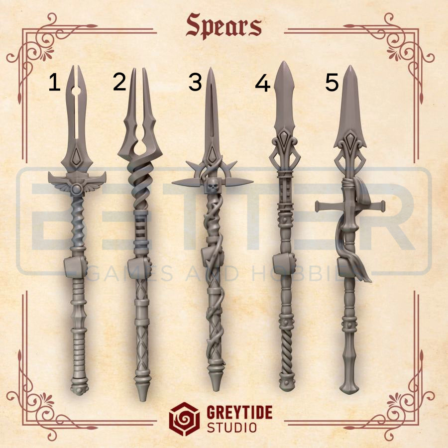 Spears - Crimson Lords for 2nd Born Marines