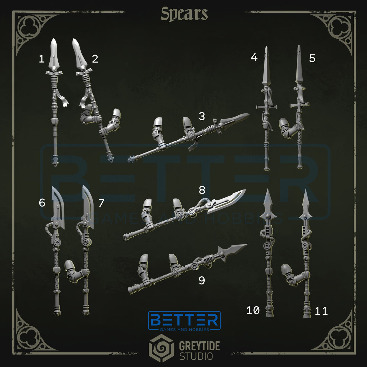 Spears - Eternal Pilgrims for 2nd Born Marines