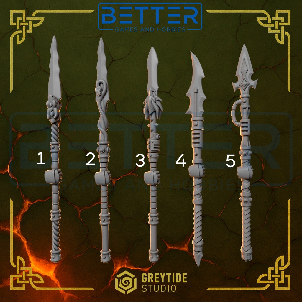 Spears - Anvil Wardens for 2nd Born Marines