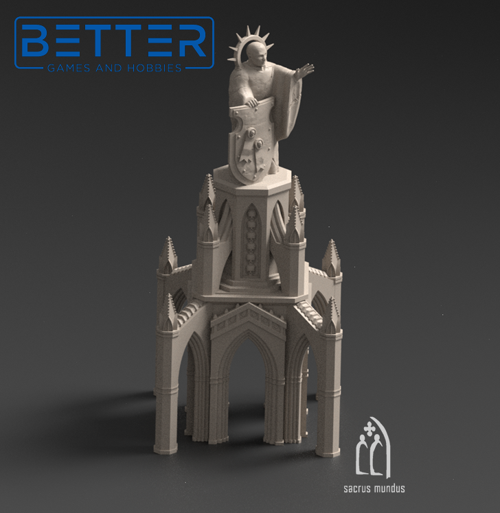 Augusta - Gothic City. Tabletop terrain for Sci-Fi & Grimdark wargaming