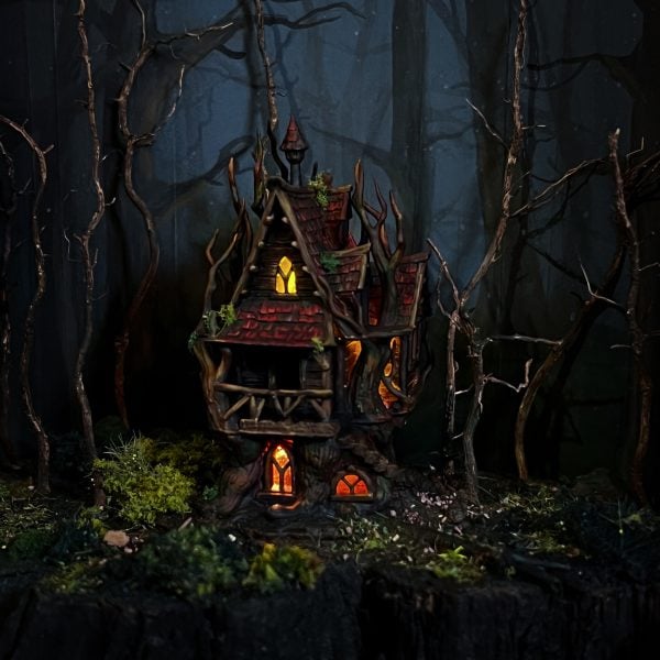 Feywild Bower - (32,28 or 15mm scale) - Shadowfey Wilds