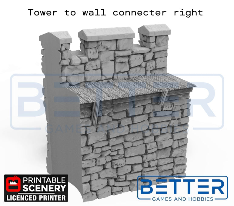 Kings Round Tower - (28, 15 or 10mm scale) - King and Country