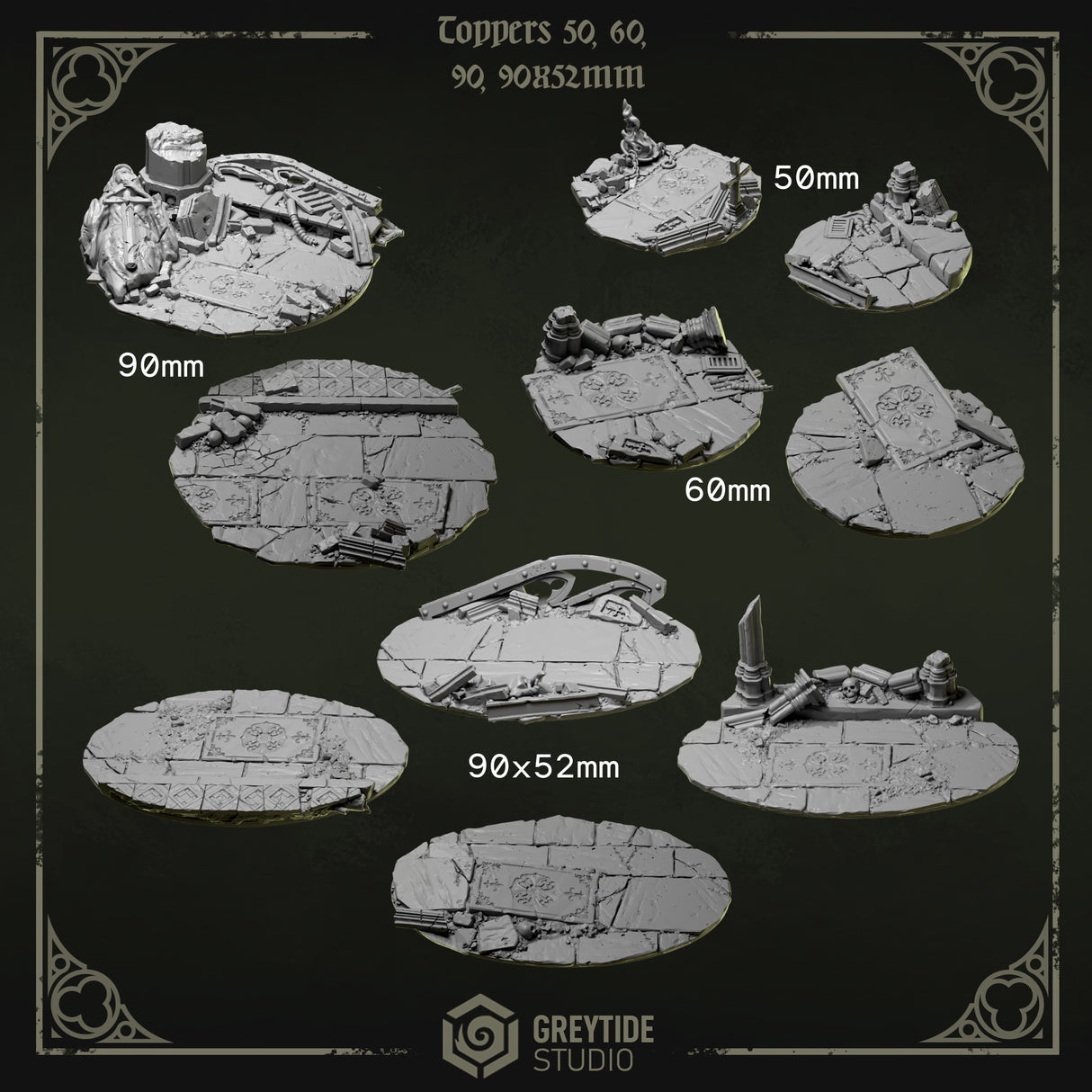 Large Base Toppers - Eternal pilgrims