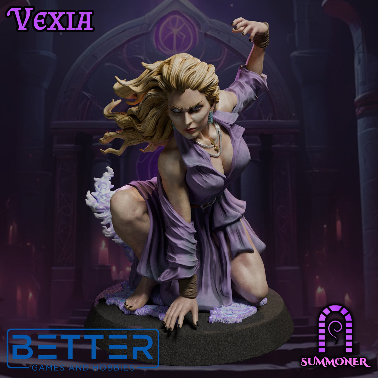 Vexia the Summoner, Ladies of the Dark Age, NSFW, 32 and 75mm