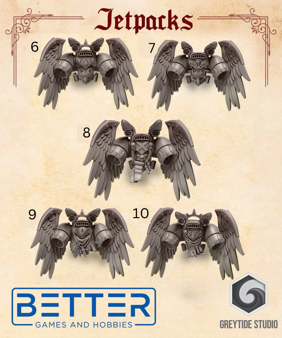 Jetpacks - Crimson Lords - 2nd Born Marines