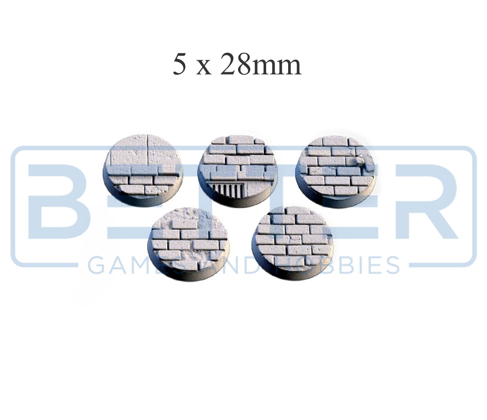 WWII City - Themed Bases and Toppers for sci-fi & fantasy wargaming