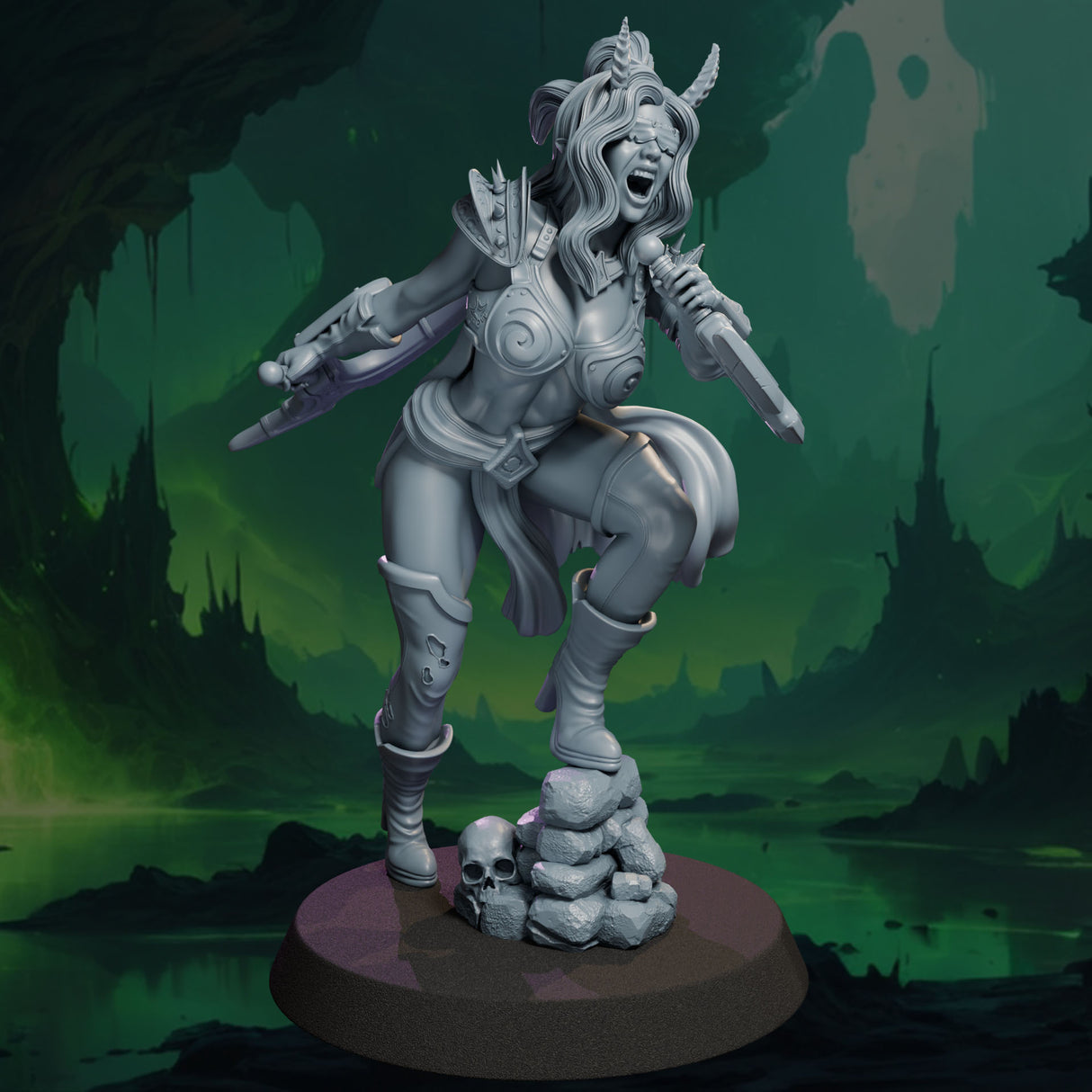 Zariel the Demon Reaper, Ladies of the Dark Age, NSFW, 32 and 75mm