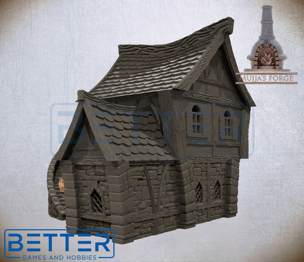 Strommdale Building 6 – 3D Printed Fantasy Terrain (10–32mm Scale)