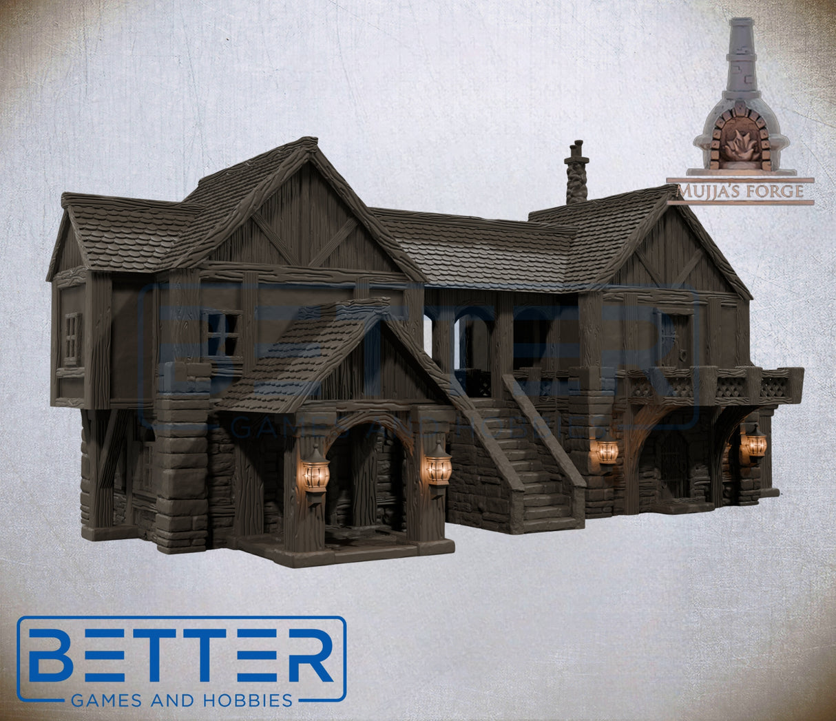 Strommdale Building 13 – 3D Printed Fantasy Terrain (10–32mm Scale)