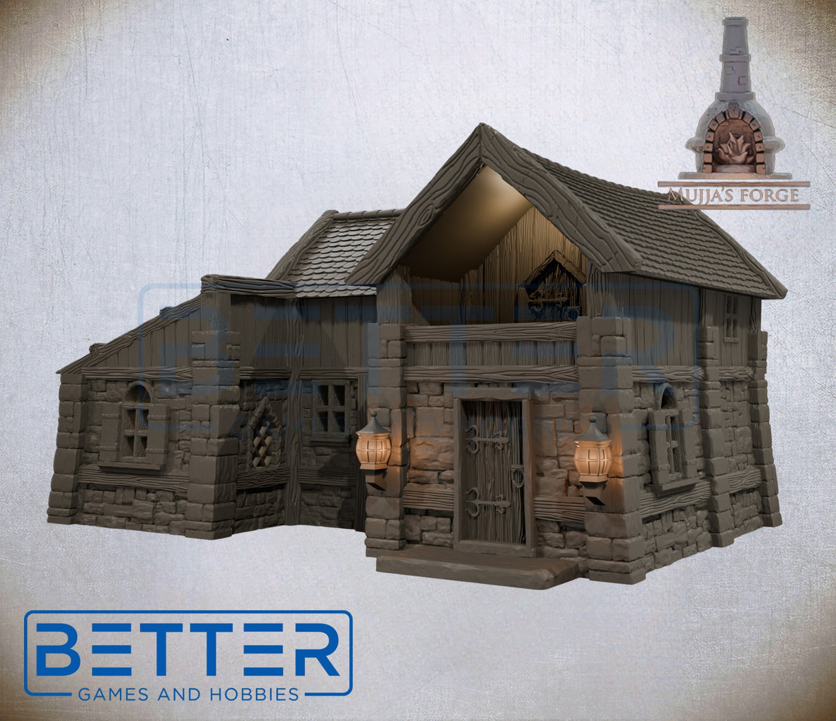 Strommdale Building 4 – 3D Printed Fantasy Terrain (10–32mm Scale)