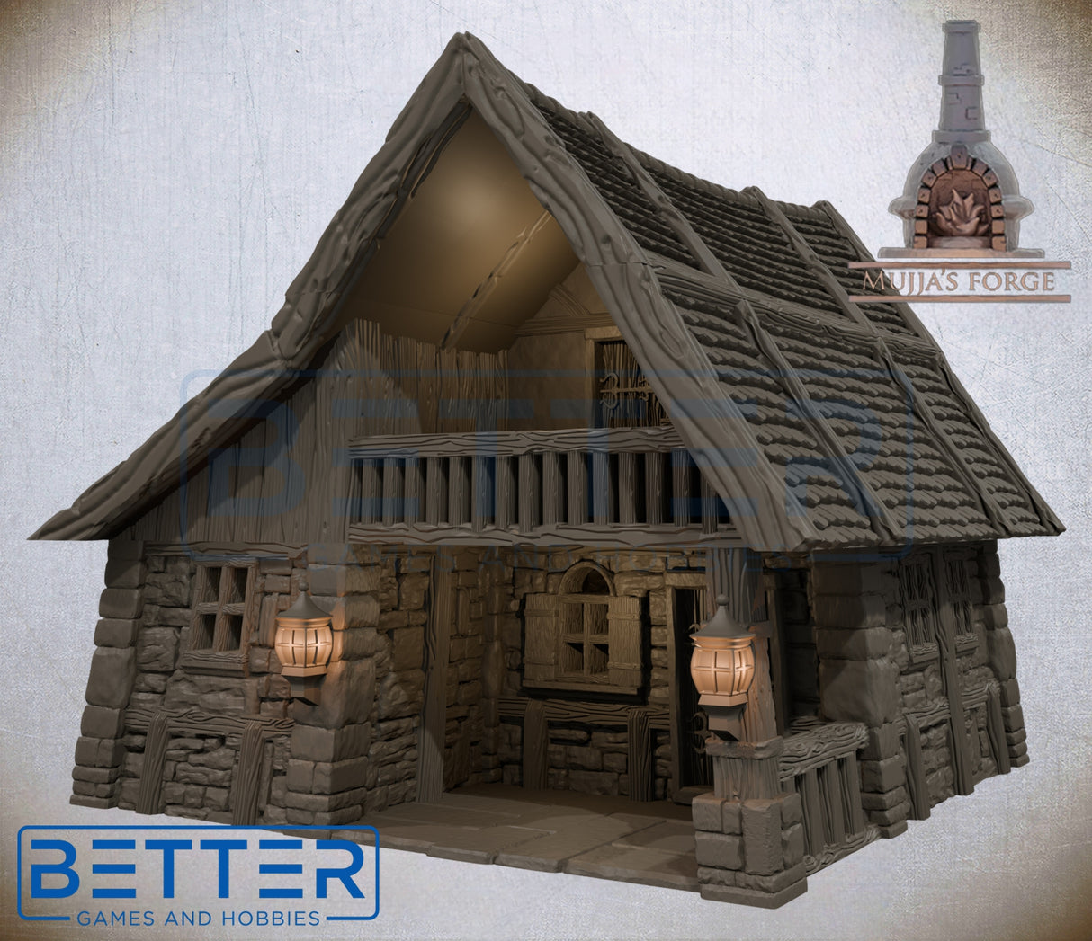 Strommdale Building 2 – 3D Printed Fantasy Terrain (10–32mm Scale)