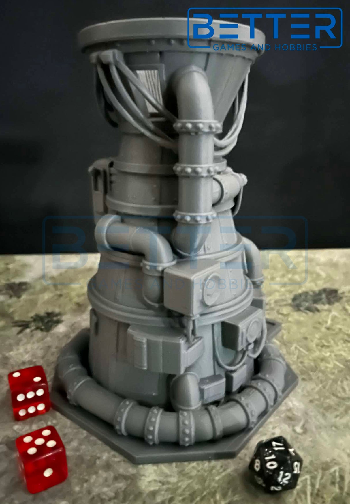 Neon Lotus Bar - Dice Tower