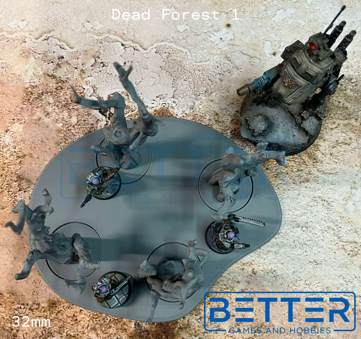 Dead Forests (32 & 28mm Scale) tabletop wargaming terrain