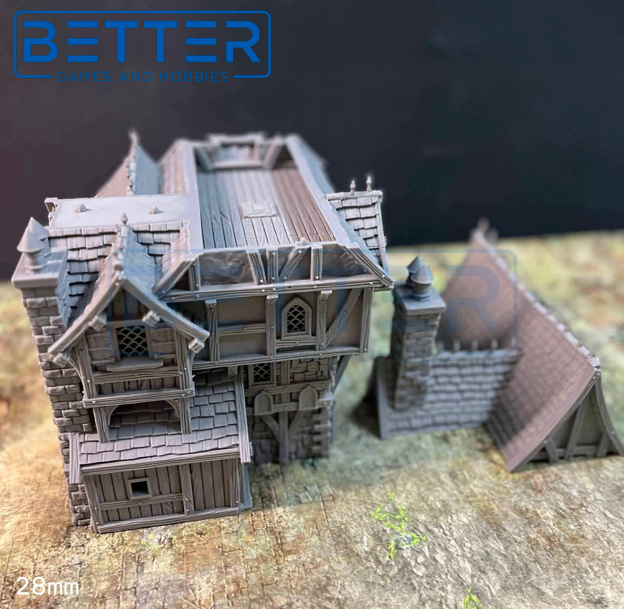 Heldenheim - Building 4. 32, 28, 15 & 10mm scale for Fantasy terrain, RPG