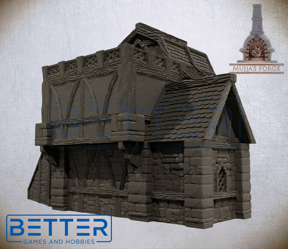 Strommdale Building 7 – 3D Printed Fantasy Terrain (10–32mm Scale)