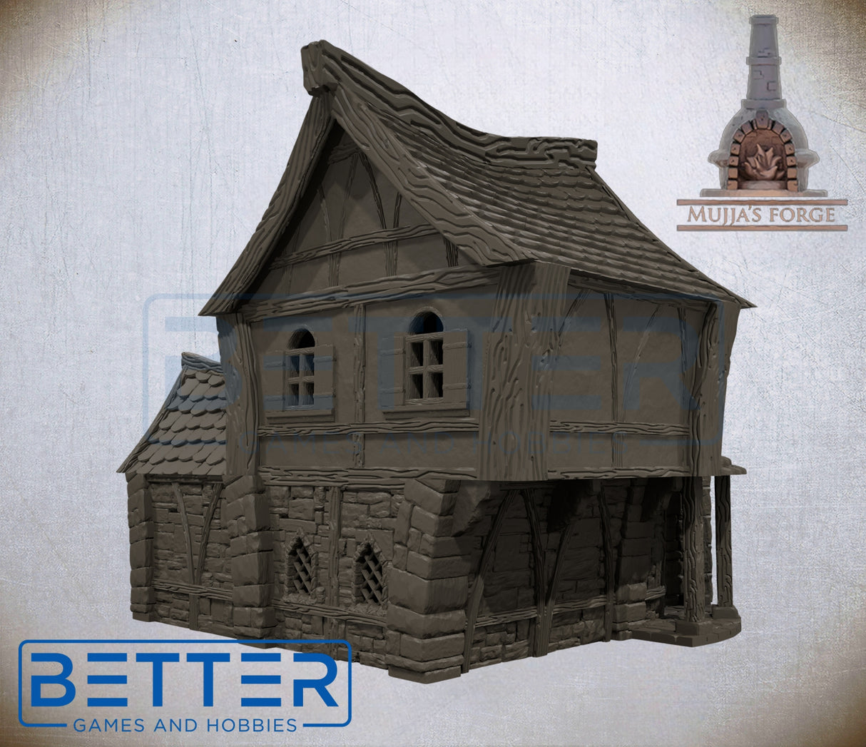 Strommdale Building 6 – 3D Printed Fantasy Terrain (10–32mm Scale)