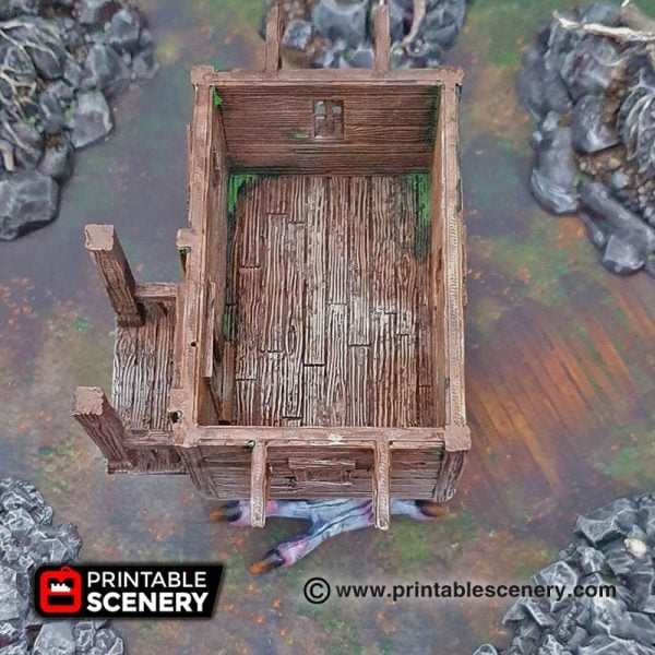 Baba Yaga's Cottage - (32,28 or 15mm scale) - Shadowfey Wilds