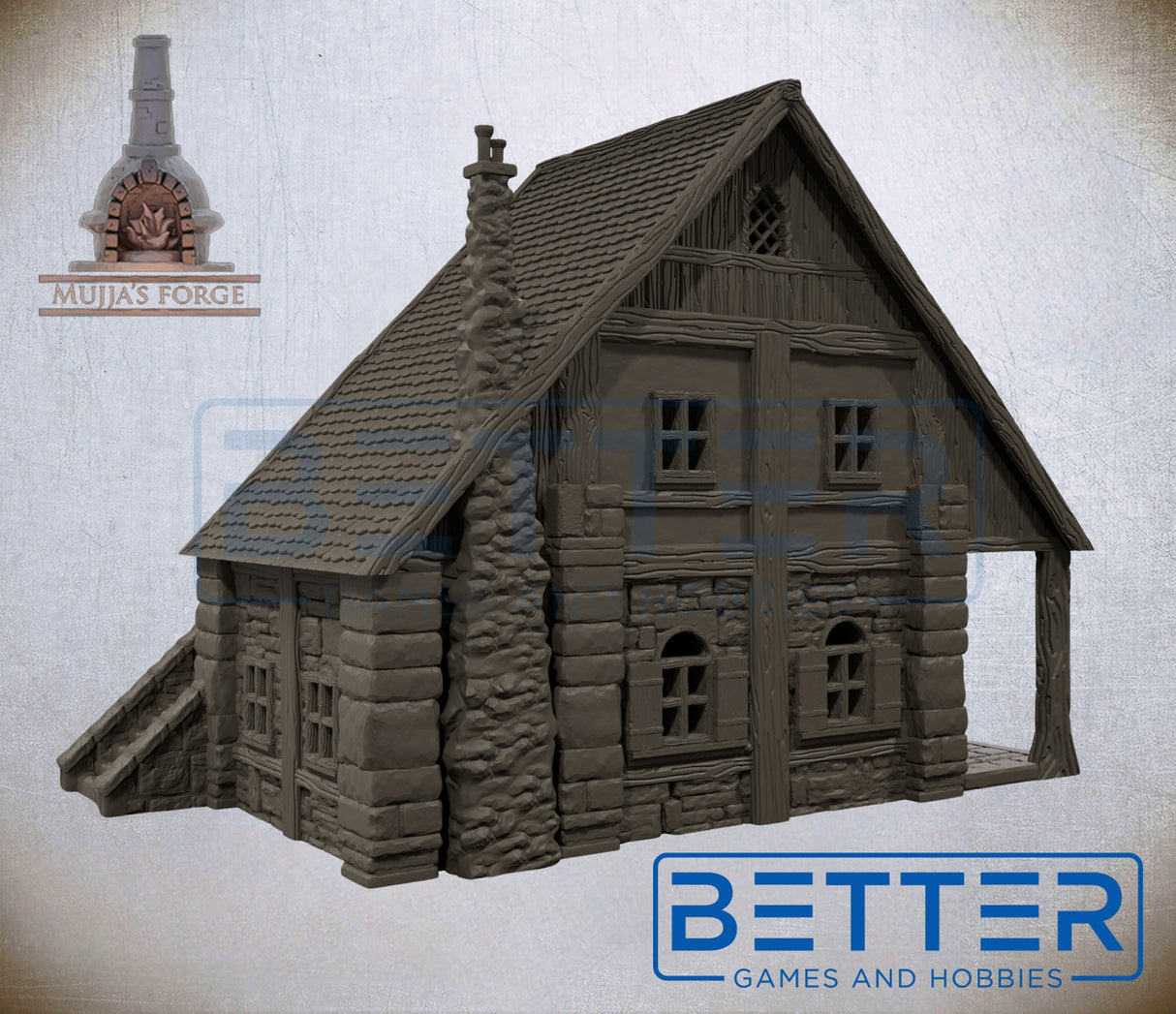 Strommdale Building 14 – 3D Printed Fantasy Terrain (10–32mm Scale)