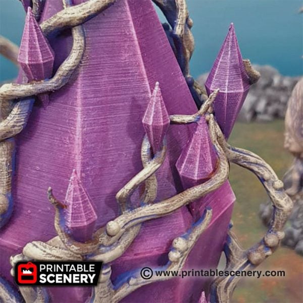 Corrupted Feyheart - (32,28 or 15mm scale) - Shadowfey Wilds