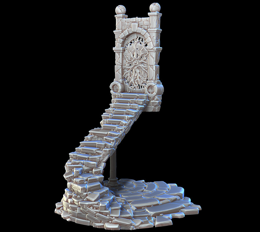 Phone Portal - Crumbling Stairs for Fantasy Tabletop Roleplaying Games