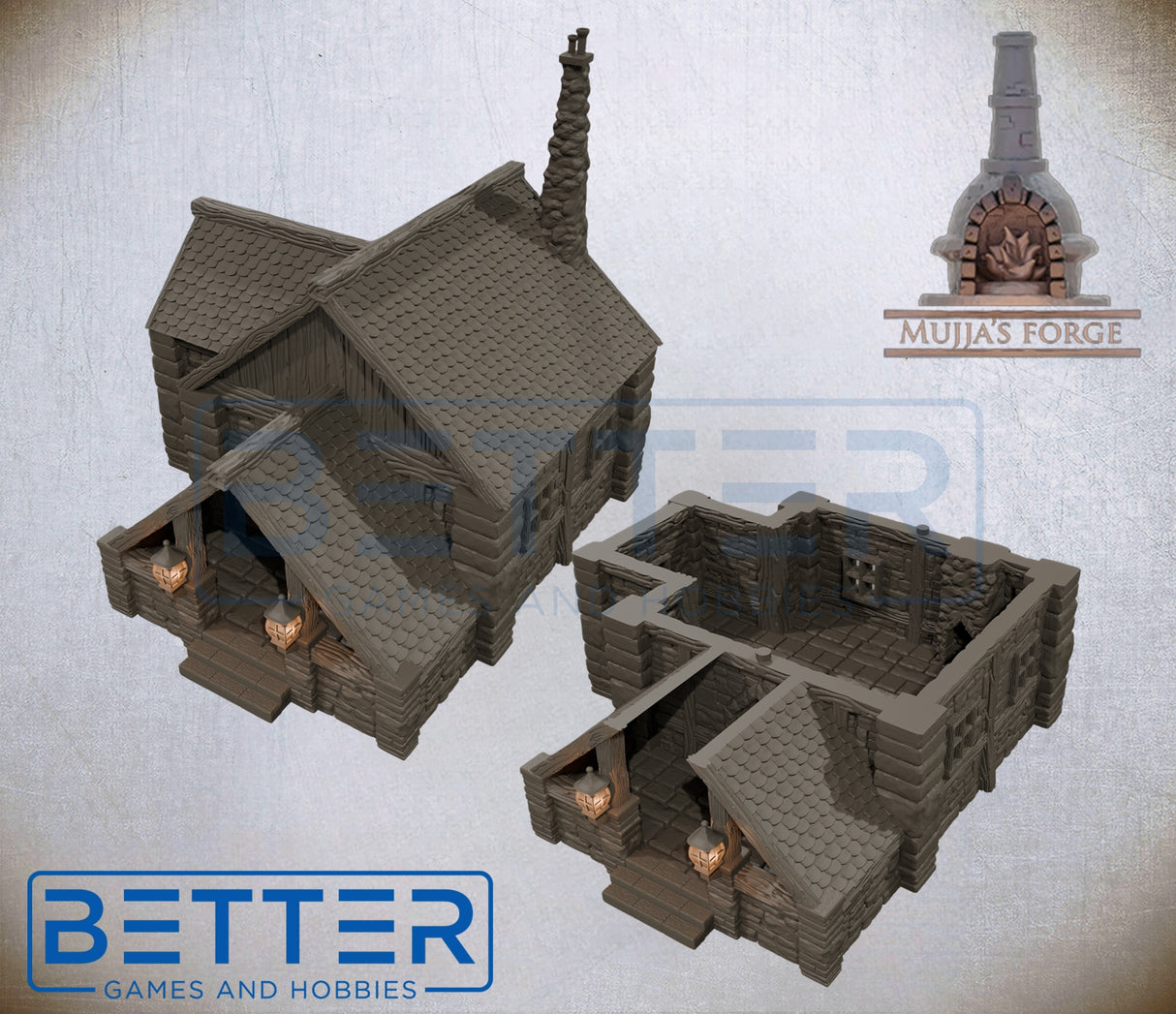 Strommdale Building 10 – 3D Printed Fantasy Terrain (10–32mm Scale)