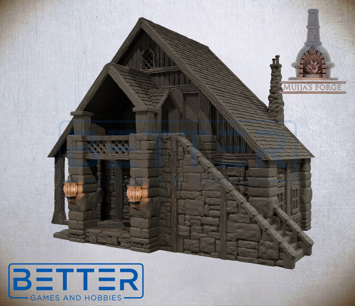 Strommdale Building 14 – 3D Printed Fantasy Terrain (10–32mm Scale)