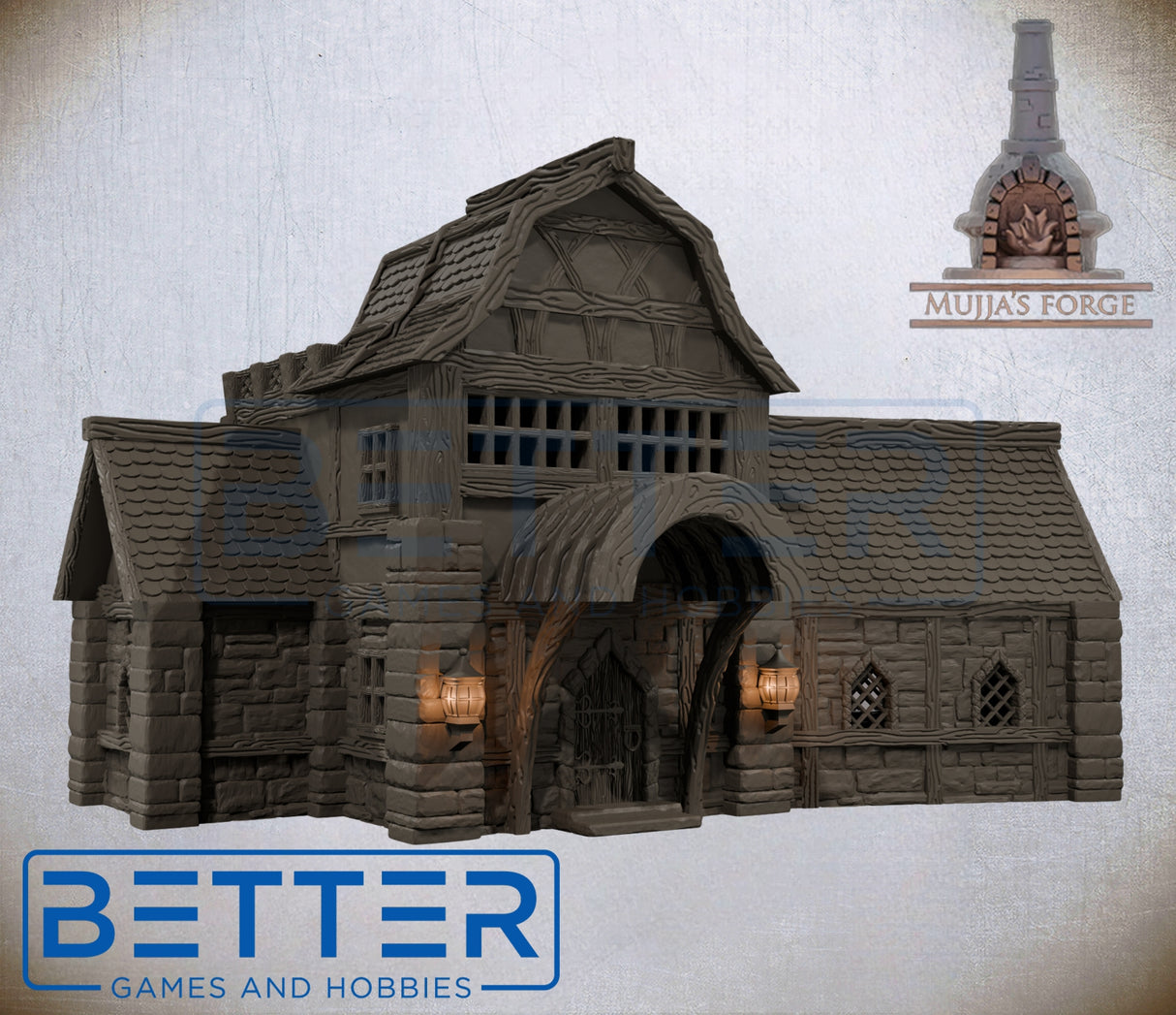 Strommdale Building 7 – 3D Printed Fantasy Terrain (10–32mm Scale)