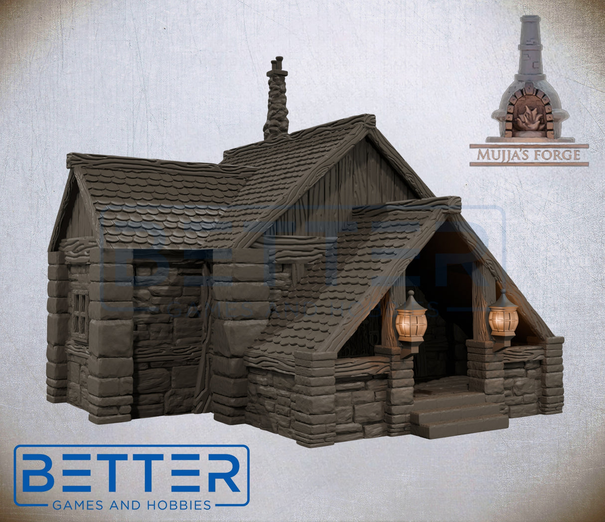 Strommdale Building 10 – 3D Printed Fantasy Terrain (10–32mm Scale)