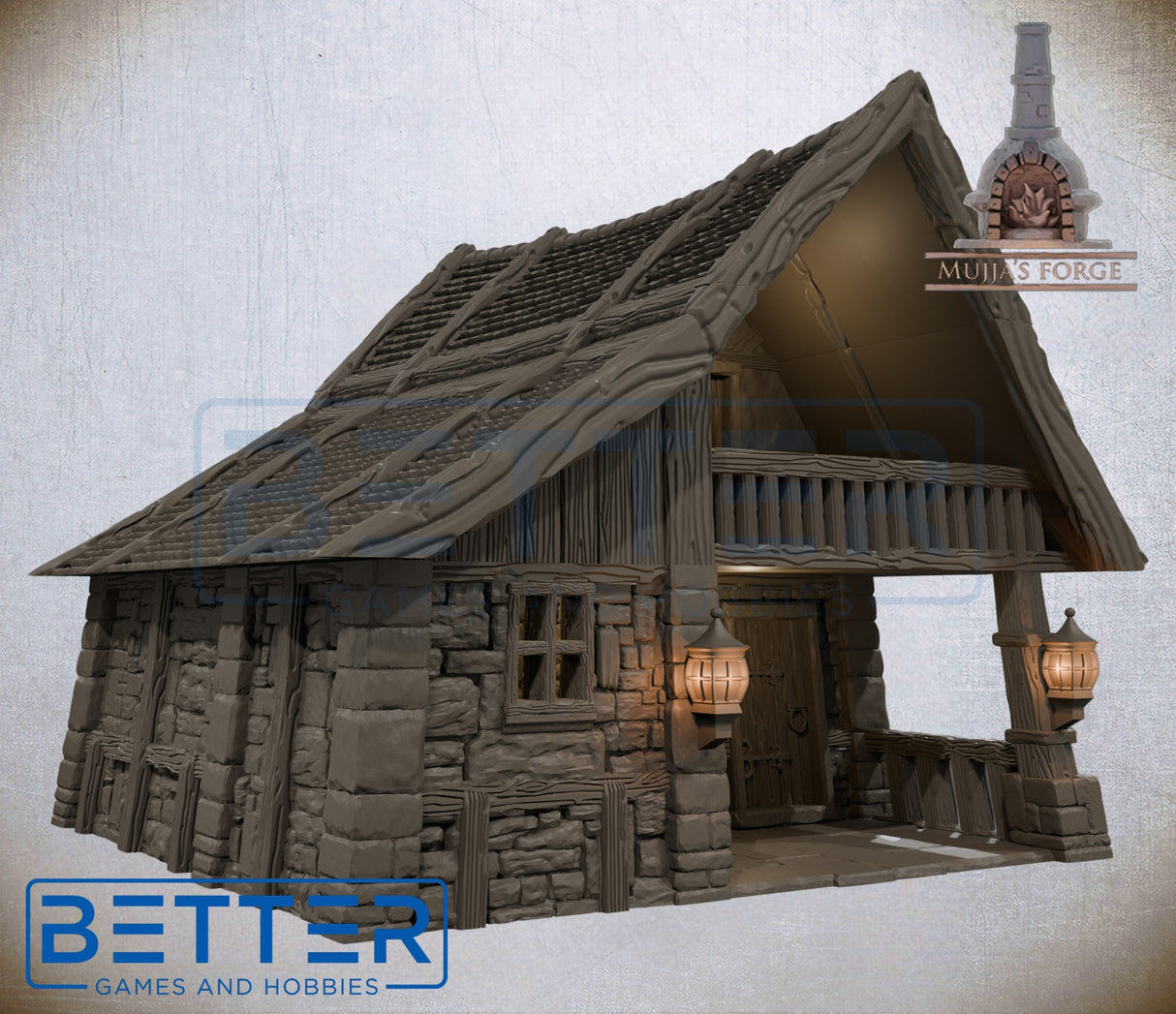 Strommdale Building 2 – 3D Printed Fantasy Terrain (10–32mm Scale)