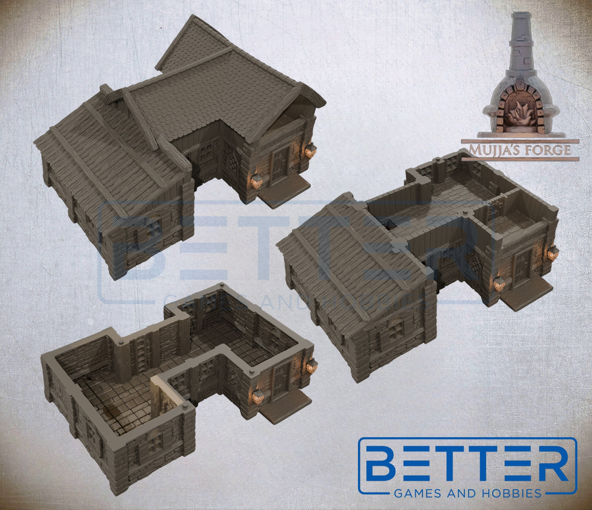 Strommdale Building 4 – 3D Printed Fantasy Terrain (10–32mm Scale)