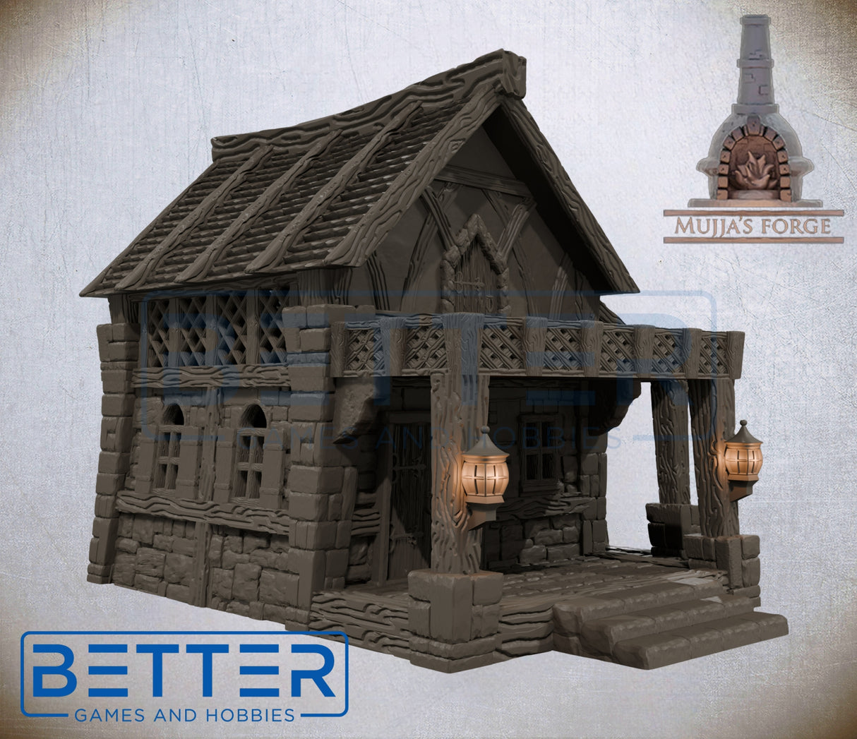 Strommdale Building 5 – 3D Printed Fantasy Terrain (10–32mm Scale)