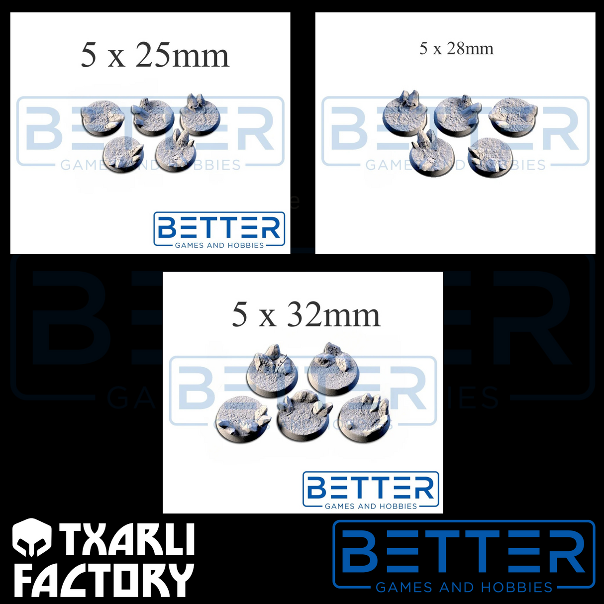 Chaos Hell - Themed Bases and Toppers for sci-fi & fantasy wargaming