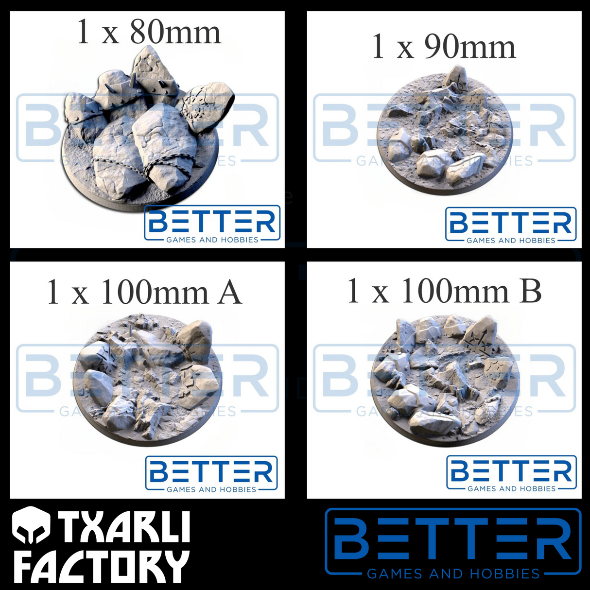 Chaos Hell - Themed Bases and Toppers for sci-fi & fantasy wargaming