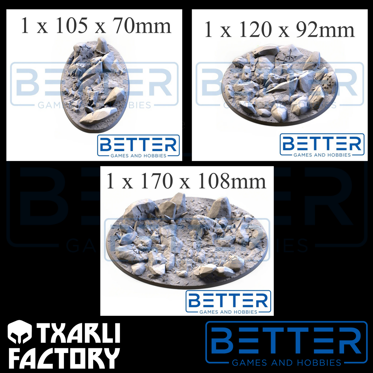 Chaos Hell - Themed Bases and Toppers for sci-fi & fantasy wargaming