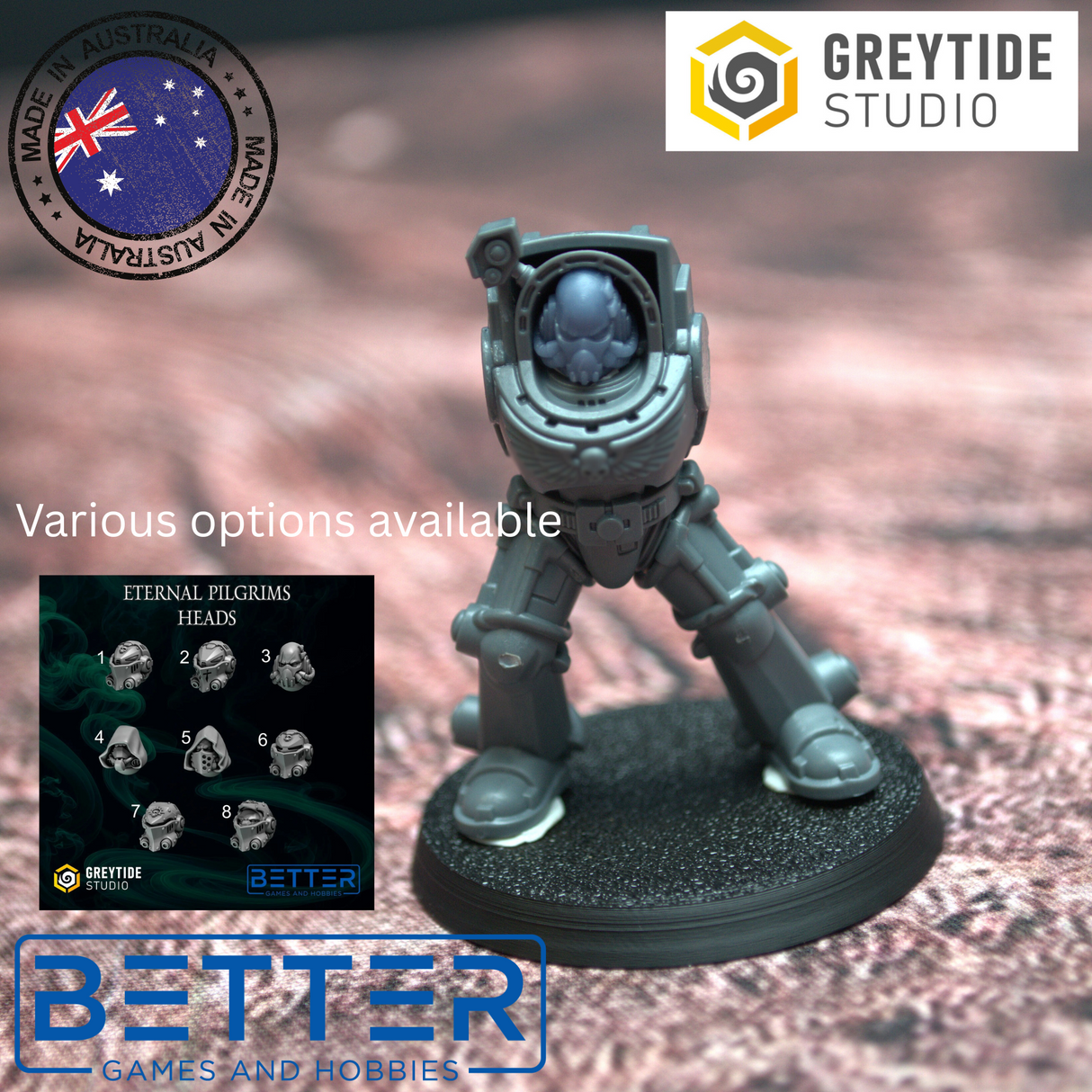 Heads - Eternal Pilgrims for New Termi's