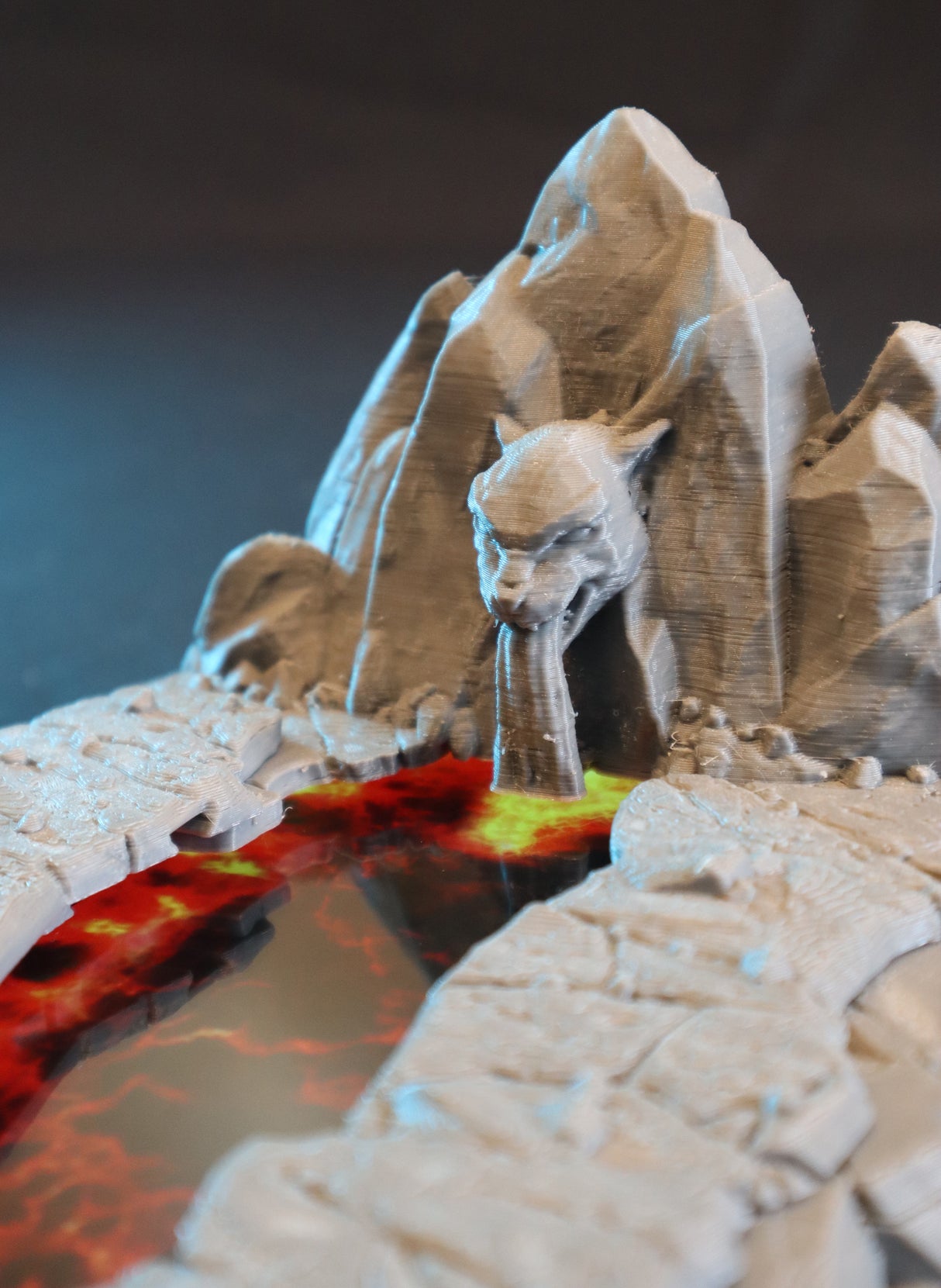 Phone Portal - Cave of the Firecat for Fantasy Tabletop Roleplaying Games