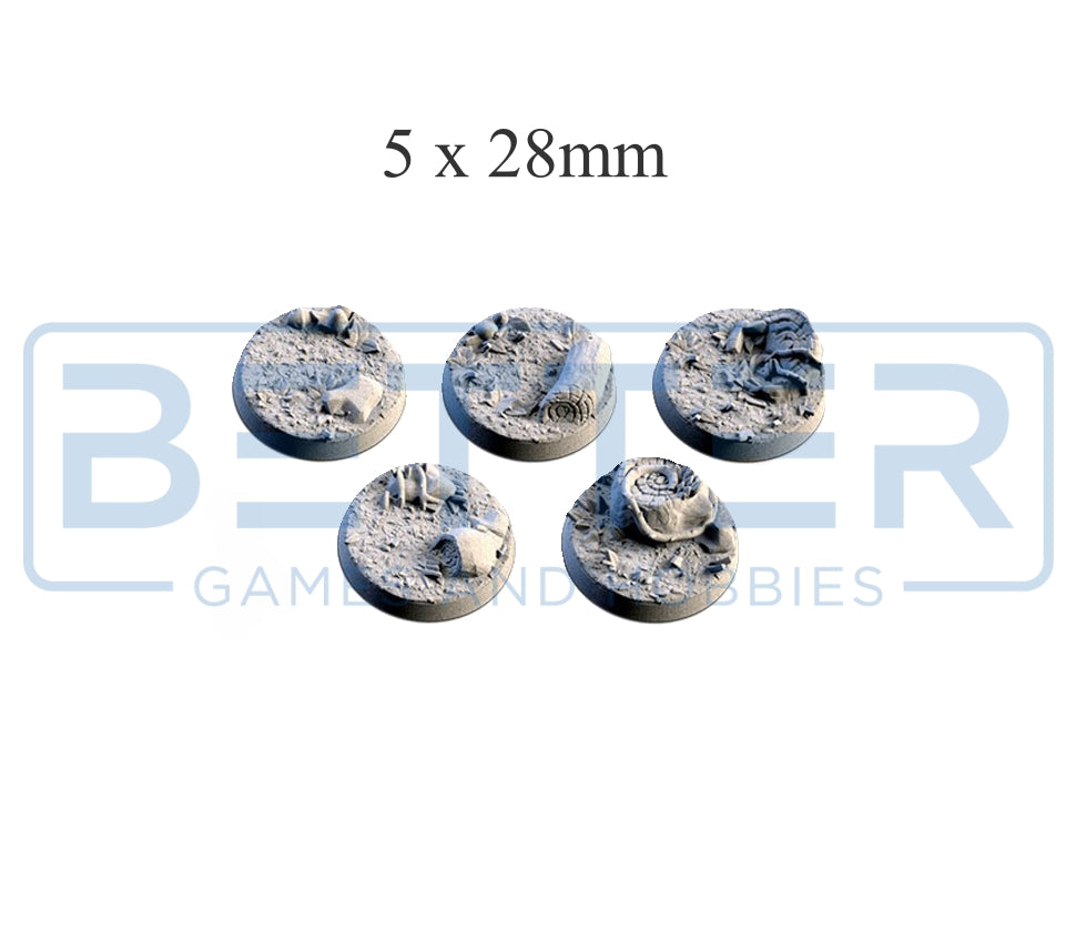 Forest - Themed Bases and Toppers for sci-fi & fantasy wargaming