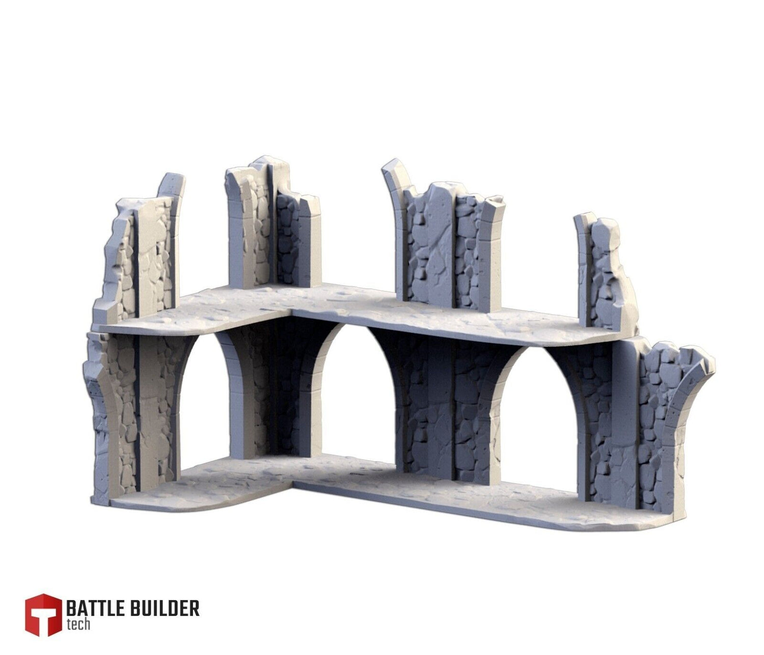 City Ruins - Set 1. WTC compatible competitive tabletop Terrain
