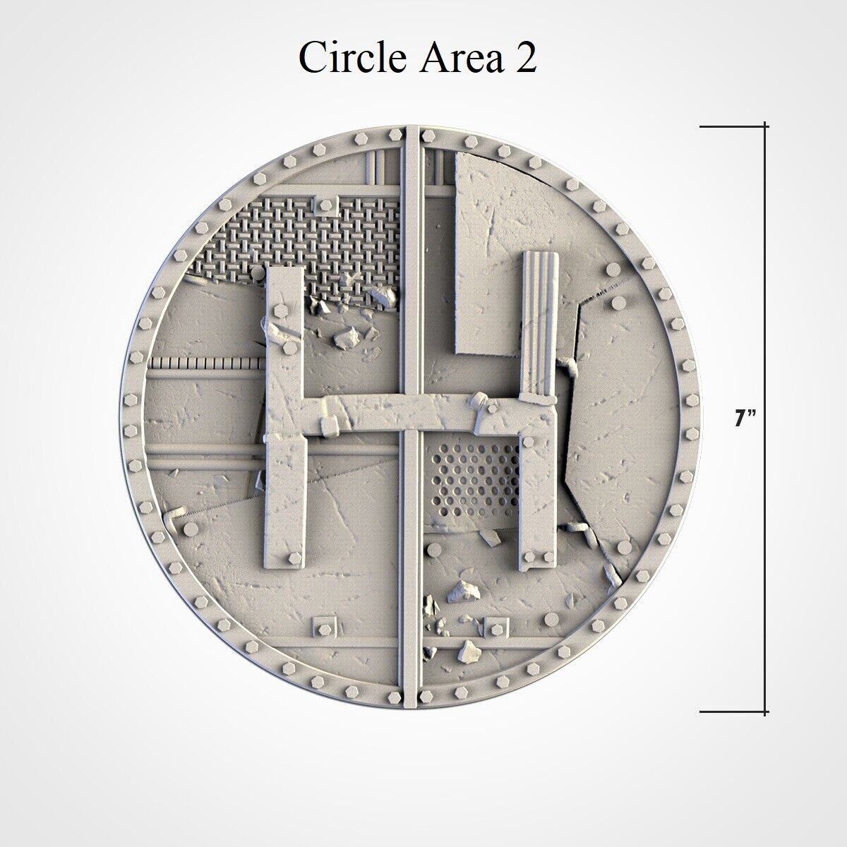 Post Apocalypse Ruins Terrain, Set 2